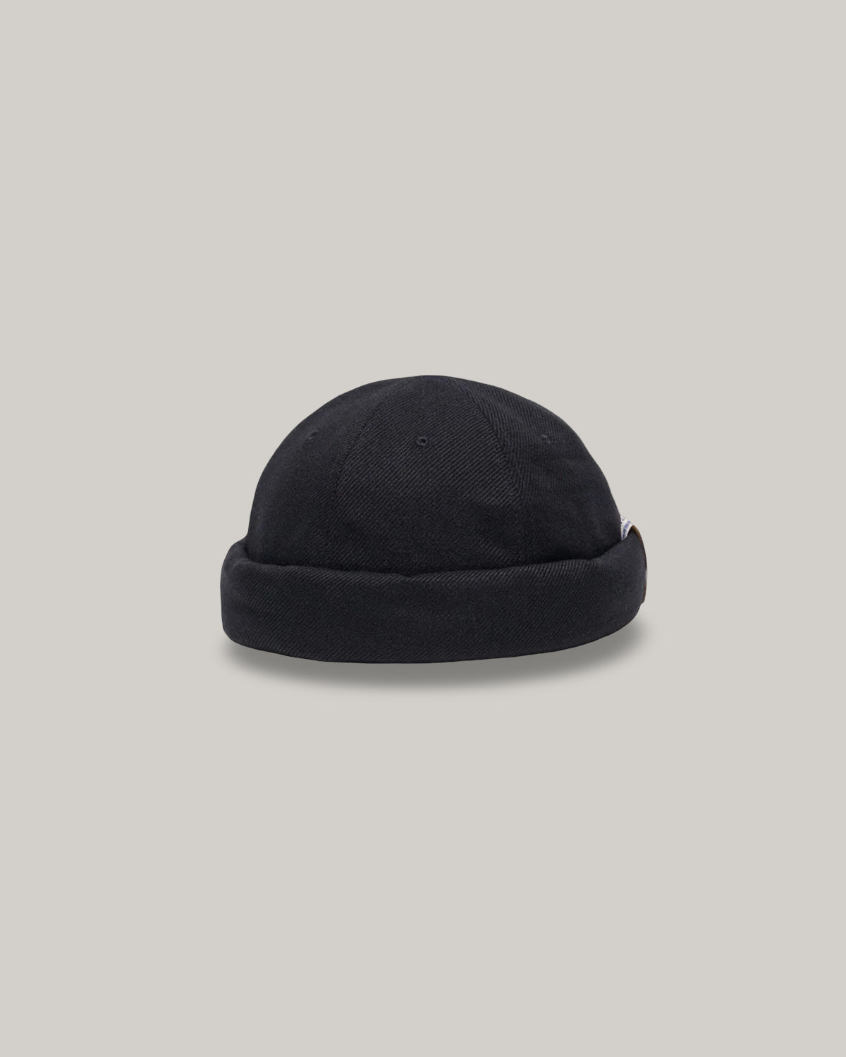 H.W. DOG & CO. ROLL CAP - BLACK