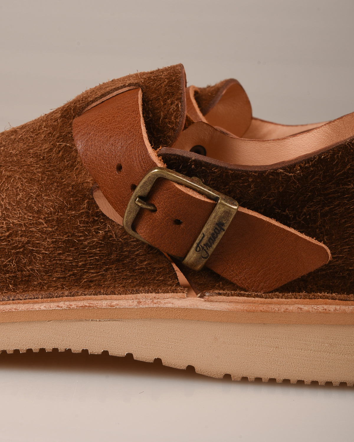 FRACAP D152 SANDALS JP - NAPPY SUEDE