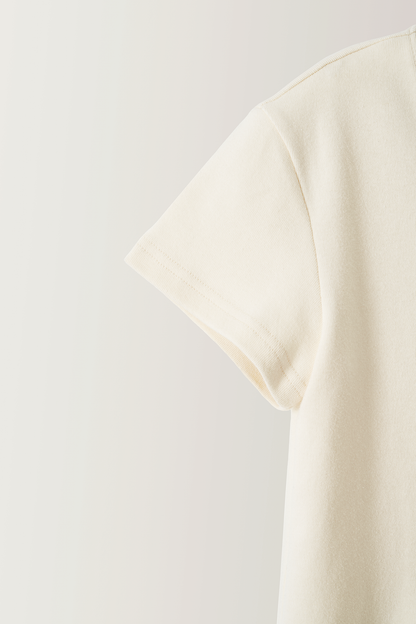 NOTHING WRITTEN 90's T-SHIRT - IVORY