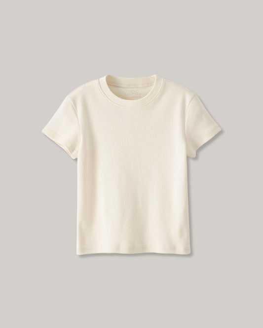 NOTHING WRITTEN 90's T-SHIRT - IVORY