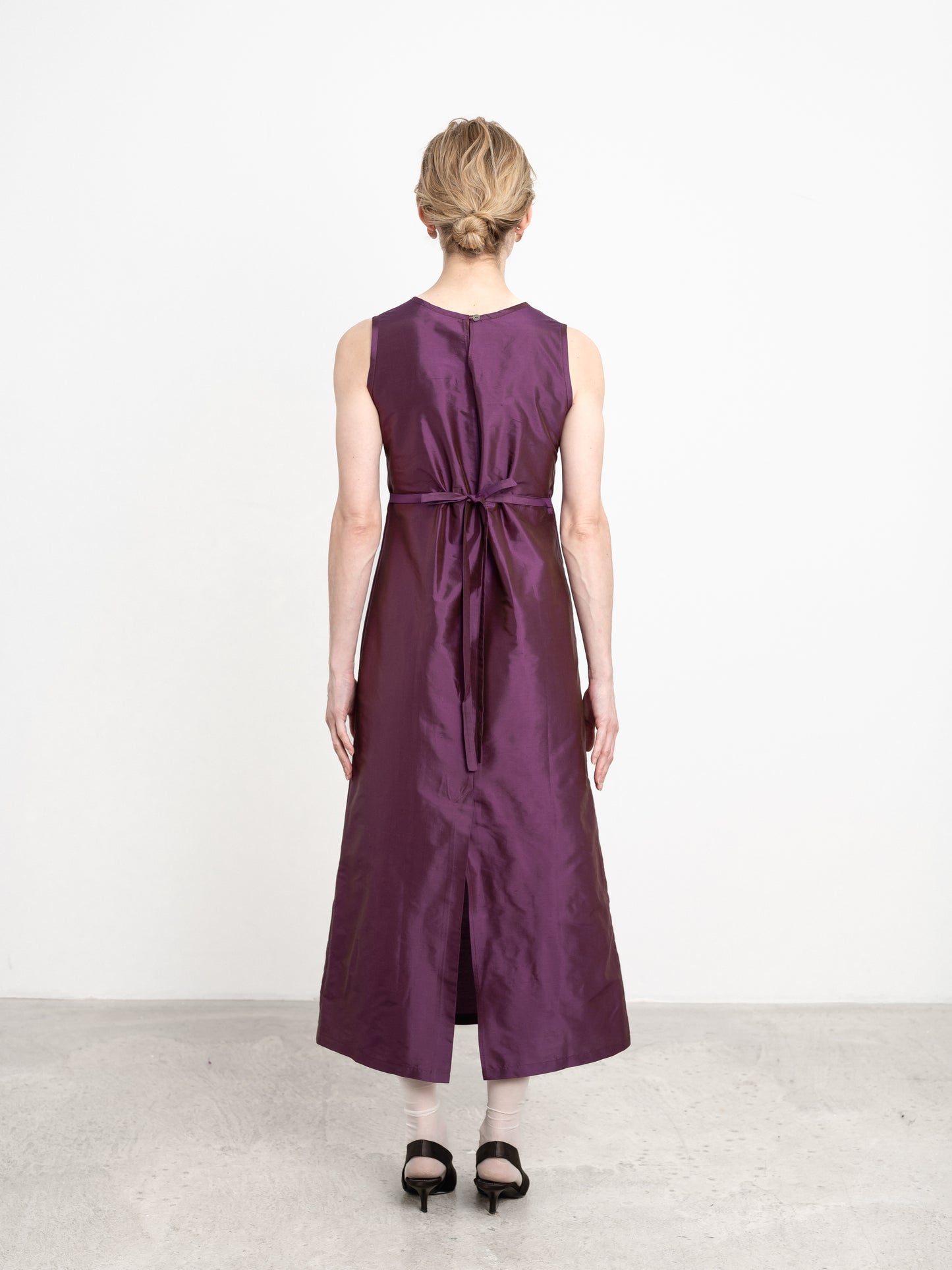 CAWLEY SILK DUPION ERIKA DRESS