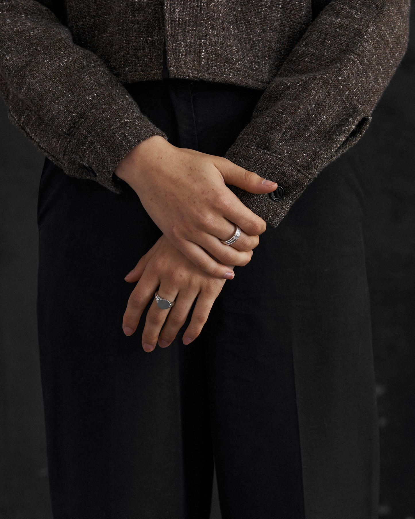 FAUST WORKSHOP CONTOUR RING - SILVER