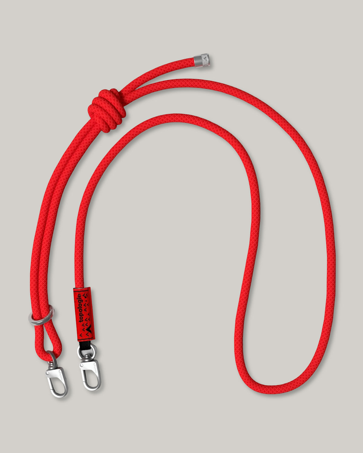 TOPOLOGIE 8.0MM ROPE STRAP FLASH TOPOLOGIE RED V2