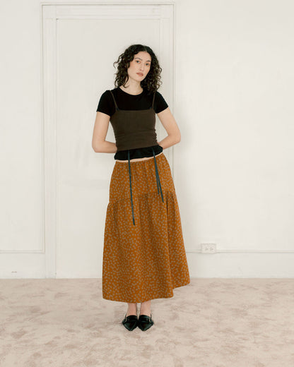 A BRONZE AGE FIELD SKIRT - PENNY FLORAL