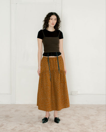 A BRONZE AGE FIELD SKIRT - PENNY FLORAL