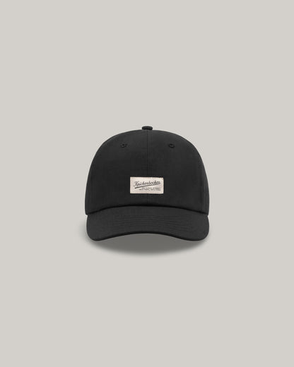 KNICKERBOCKER FLAGSHIP TWILL CAP - BLACK