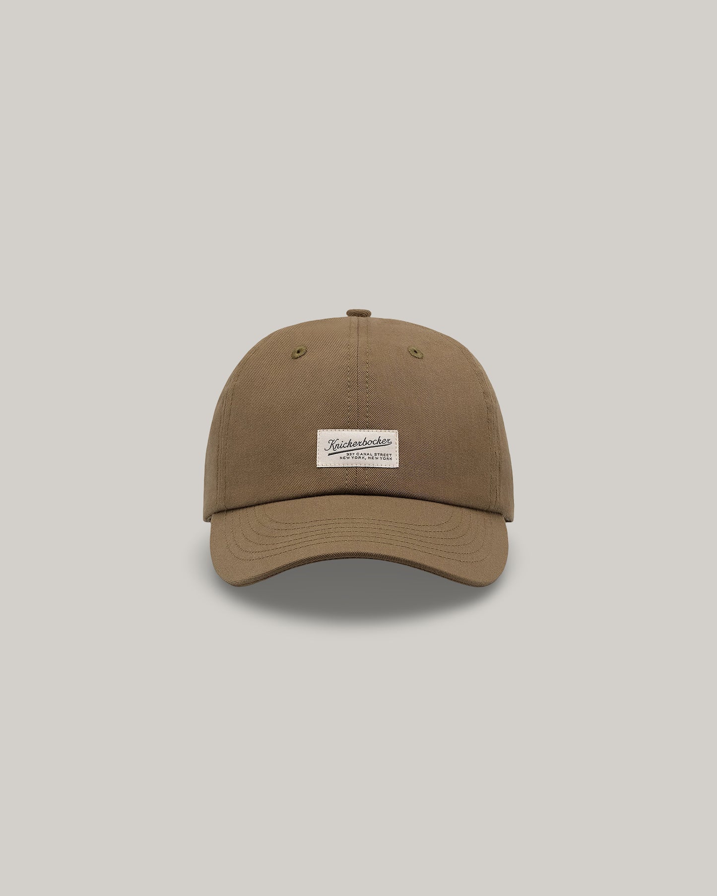 KNICKERBOCKER FLAGSHIP TWILL CAP - LODEN