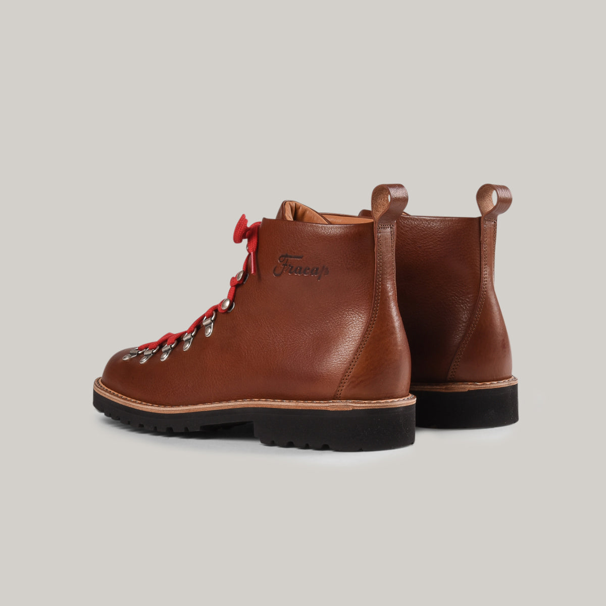 FRACAP M120 ALTO BOOT - BROWN