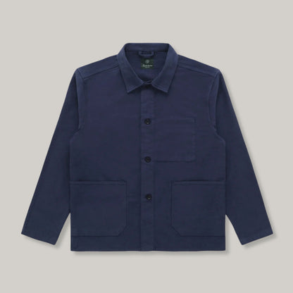 KNICKERBOCKER FRENCH MOLESKIN JACKET - FRENCH BLUE