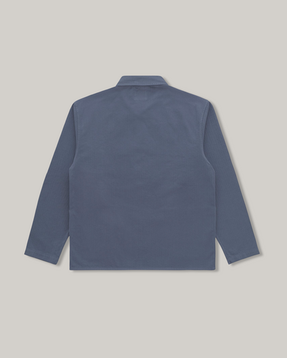 KNICKERBOCKER FRENCH VINTAGE HBT OVERSHIRT - COUNTRY BLUE