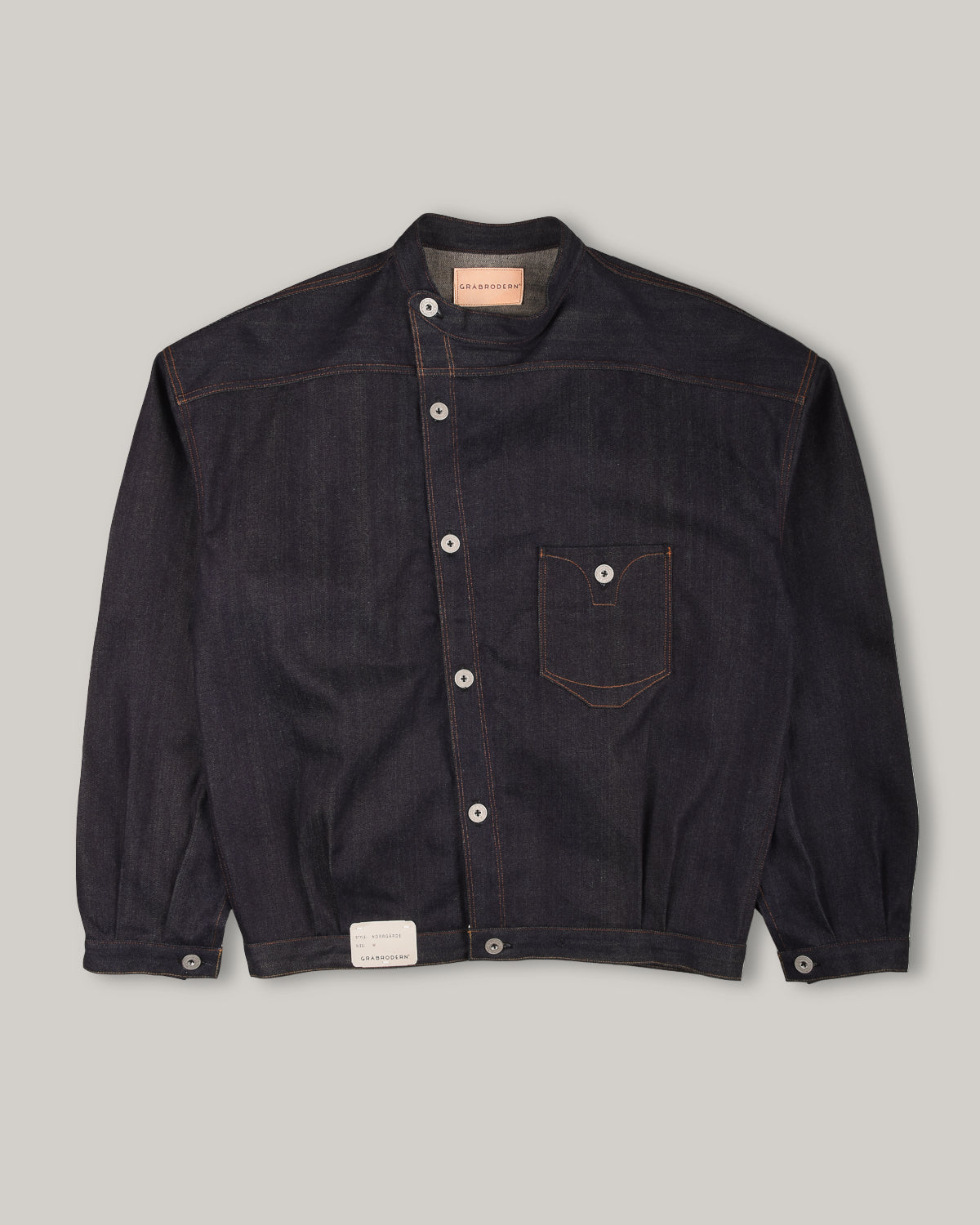 GRÅBRODERN NORRGÅRDE DENIM JACKET - RAW