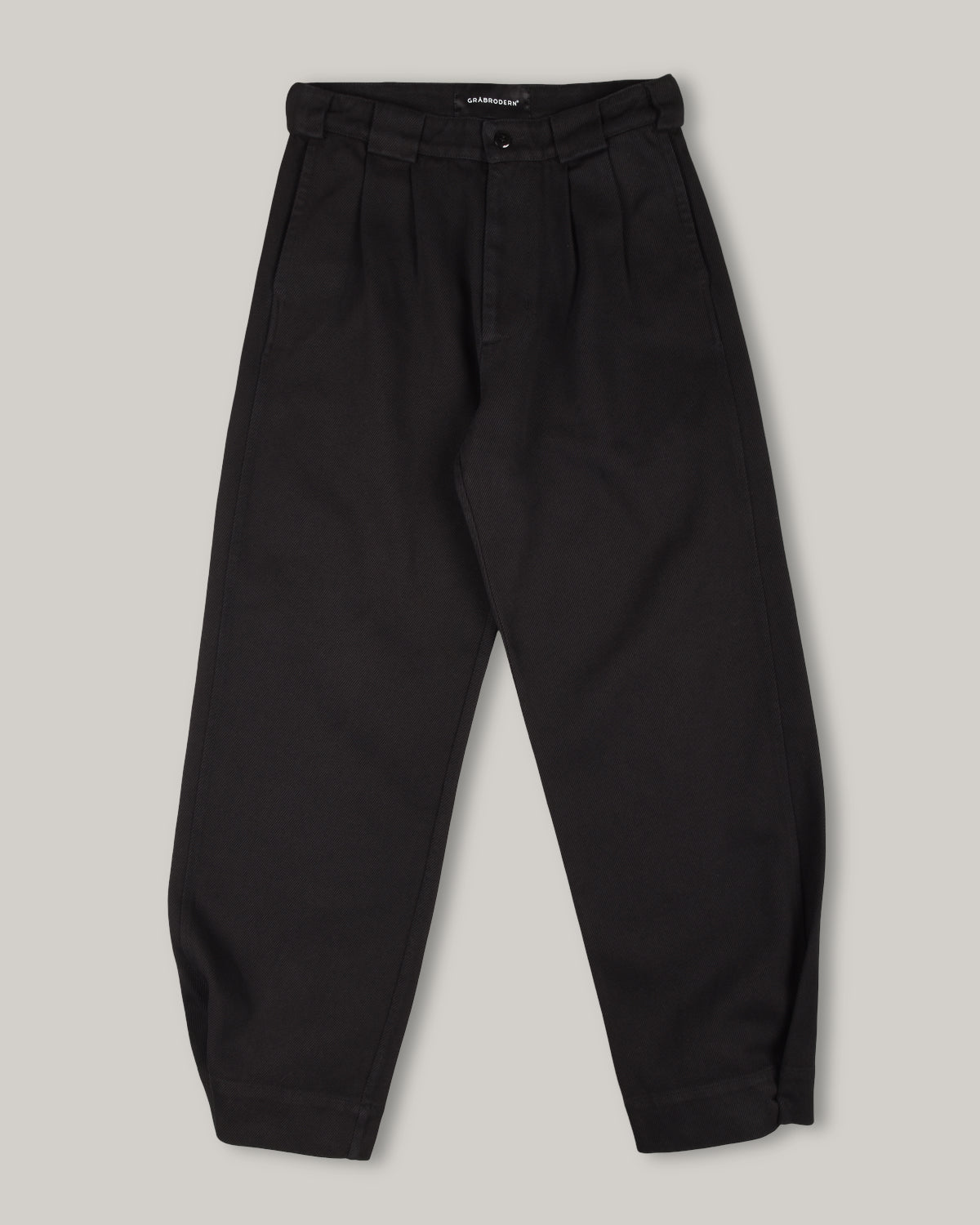 GRÅBRODERN EKE CHINO - BLACK TWILL