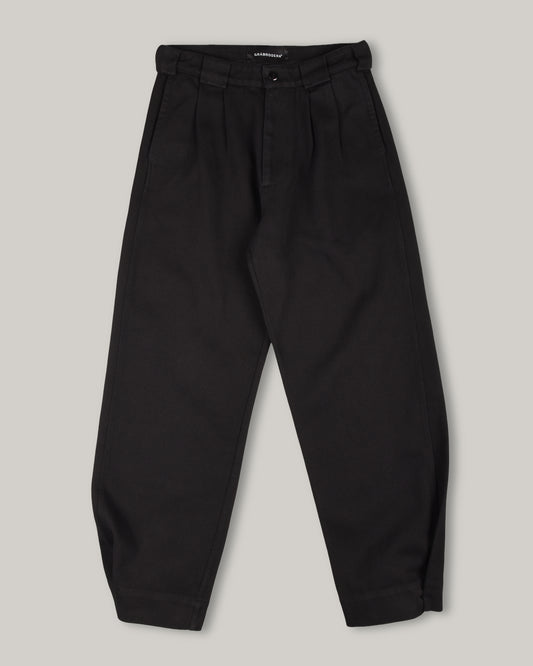 GRÅBRODERN EKE CHINO - BLACK TWILL