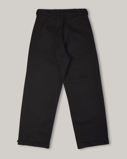 GRÅBRODERN EKE CHINO - BLACK TWILL