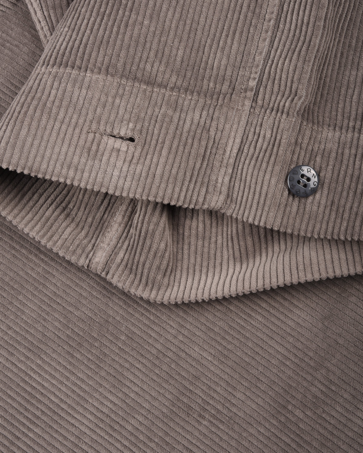 GRÅBRODERN EKE CHINO - WIDE CORDUROY - STEEL GREY