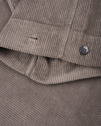 GRÅBRODERN EKE CHINO - WIDE CORDUROY - STEEL GREY