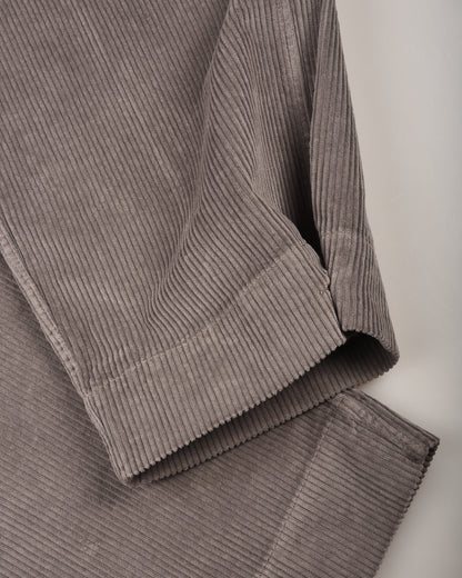 GRÅBRODERN EKE CHINO - WIDE CORDUROY - STEEL GREY
