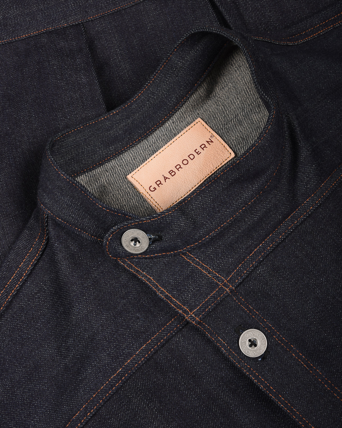 GRÅBRODERN NORRGÅRDE DENIM JACKET - RAW