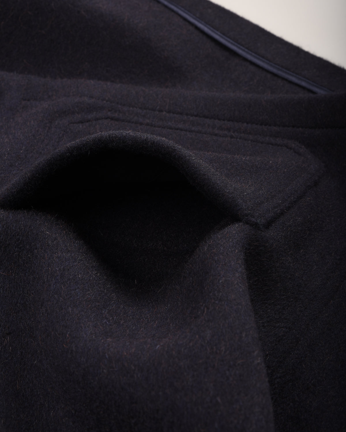 GRÅBRODERN HENRIK WOOL JACKET -  DARK NAVY BLUE