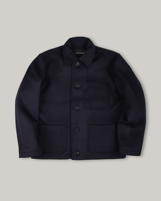 GRÅBRODERN HENRIK WOOL JACKET -  DARK NAVY BLUE