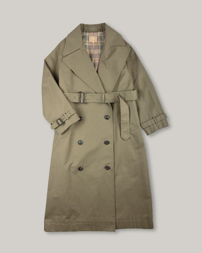 NIGEL CABOURN WOMAN 1948 BRITISH ARMY COAT - DARK GREEN