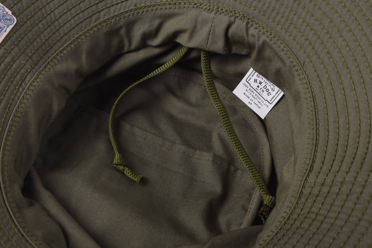 H.W. DOG & CO. PACKABLE HAT - OLIVE