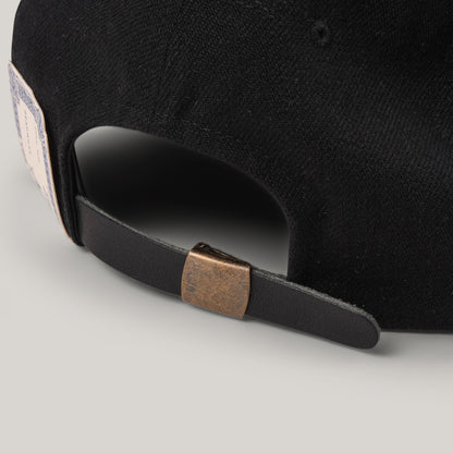 H.W. DOG & CO. BASEBALL CAP -  BLACK