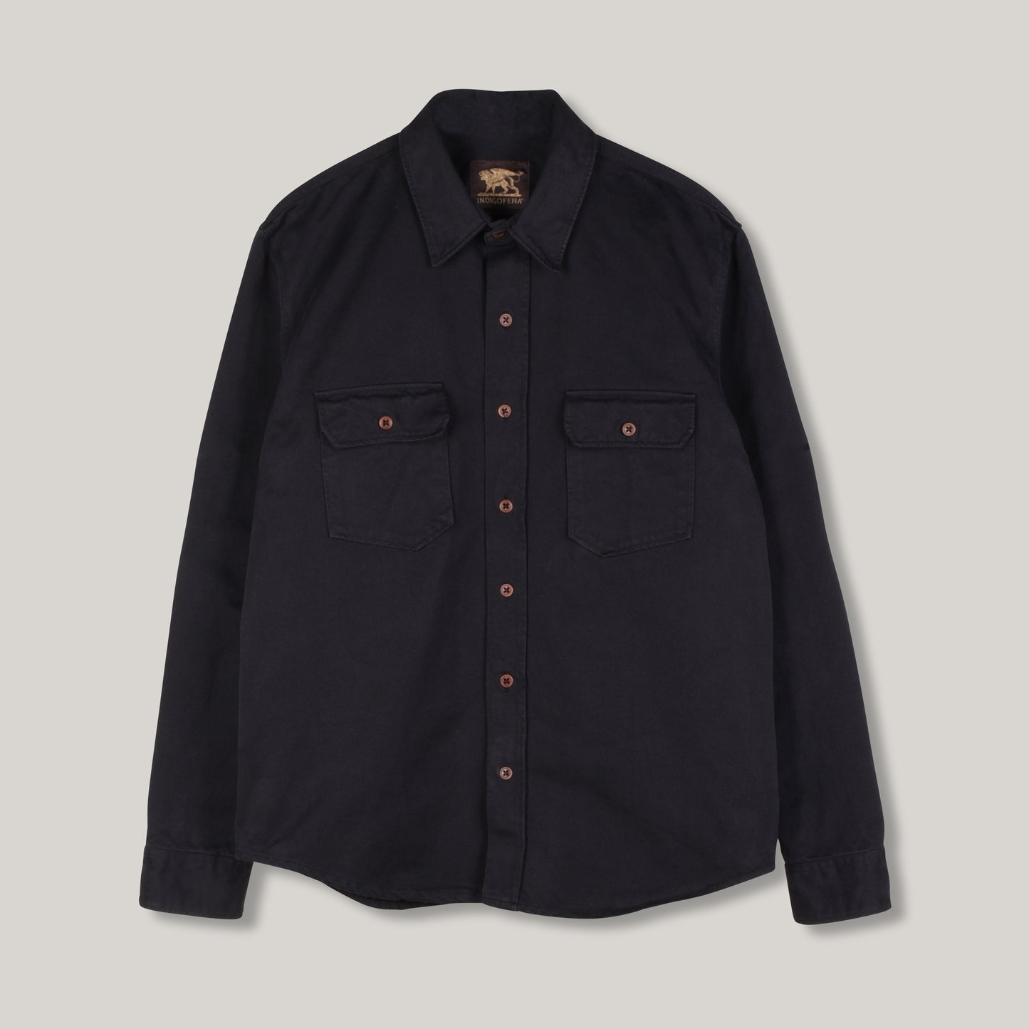 INDIGOFERA ALAMO SHIRT - MARSHALL BLACK