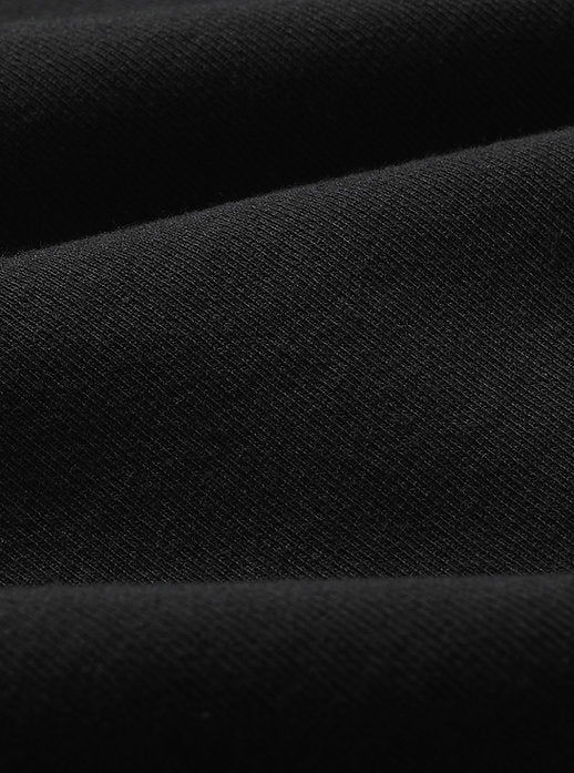 BATONER JUMBERCA URAKE CREW NECK - BLACK