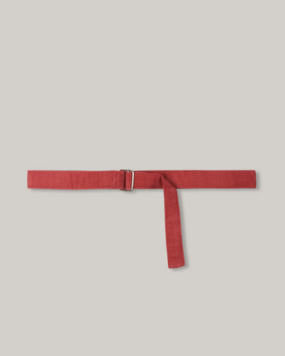 KARDO COTTON CORDUROY BELT - CORAL