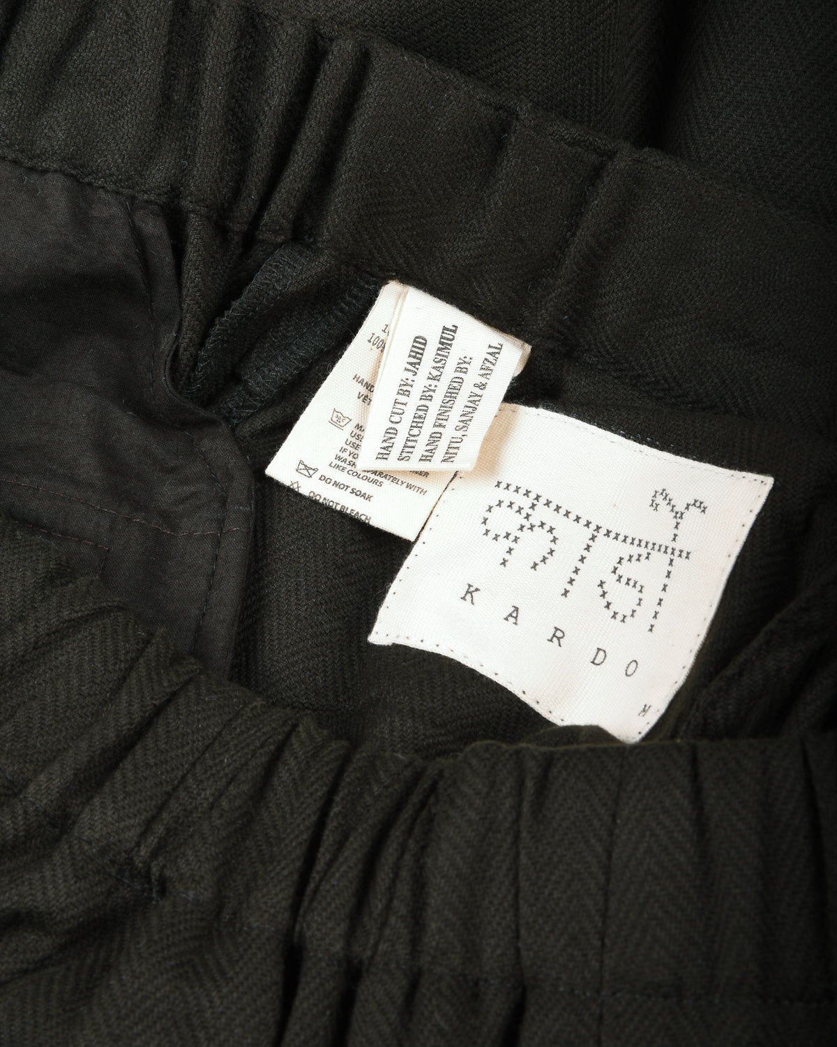KARDO TAKA TROUSER - DARK GREEN