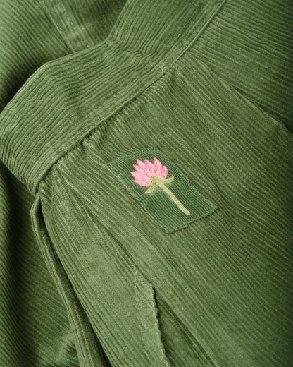 KARDO WOMEN'S LALI CORDUROY SKIRT - GREEN