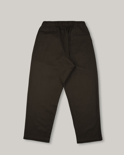 KARDO TAKA HERRINGBONE TROUSER - DARK GREEN