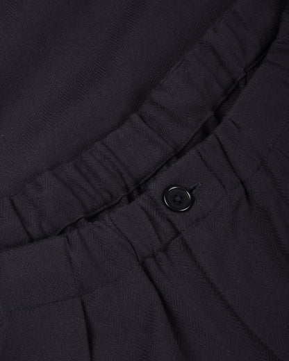 KARDO TAKA HERRINGBONE TROUSER - NAVY