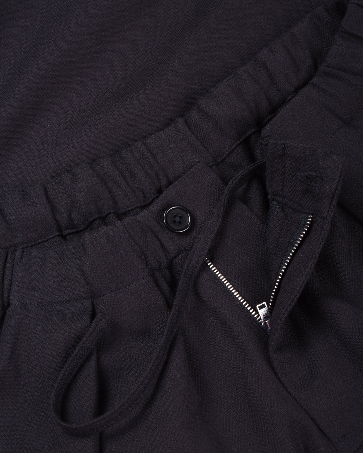 KARDO TAKA HERRINGBONE TROUSER - NAVY
