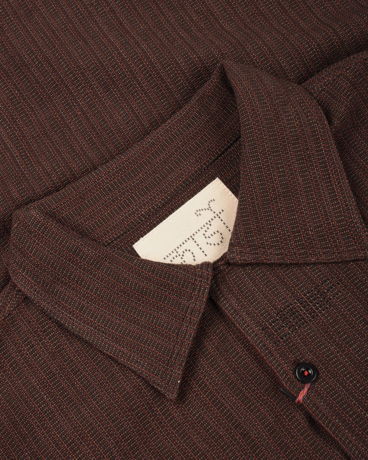 KARDO CHINTAN LS SHIRT - MAHOGANY