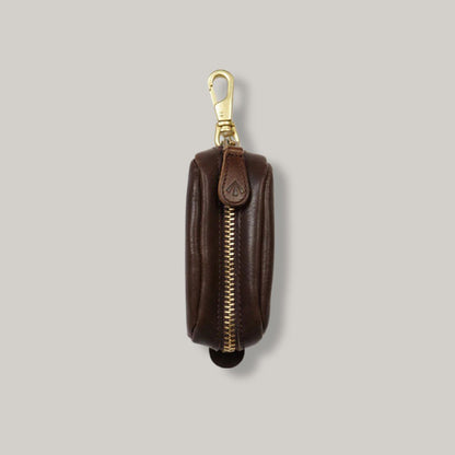 NIGEL CABOURN MAINLINE KEY CASE -  DARK BROWN