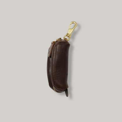 NIGEL CABOURN MAINLINE KEY CASE -  DARK BROWN