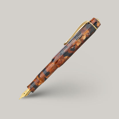 KAWECO ART SPORT FOUNTAIN PEN - HICKORY BORWN