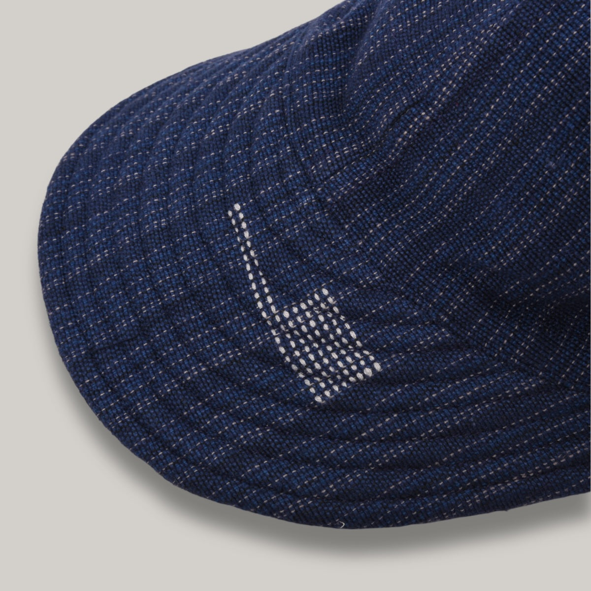 KARDO QUILTED PEAK CAP - INDIGO