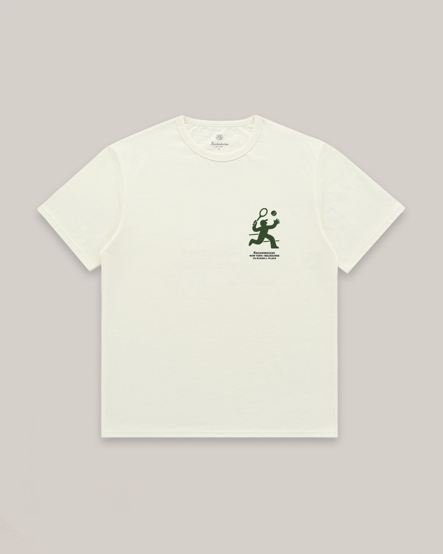 KNICKERBOCKER 'OPEN SEASON' LIMITED EDITION HEAVYWEIGHT T-SHIRT - MILK