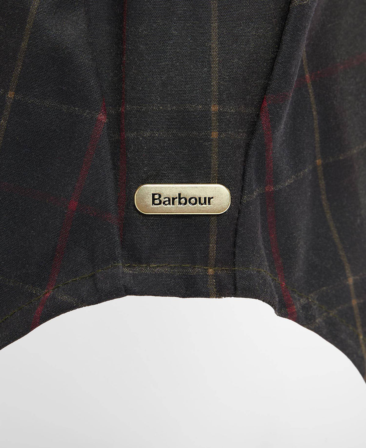 BARBOUR ARLENE WAXED HEADSCARF - CLASSIC TARTAN