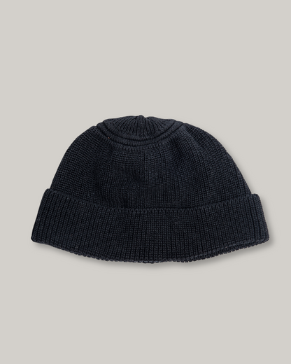 HEIMAT TRAWLER HAT - COTTON/ LINEN - BLACK
