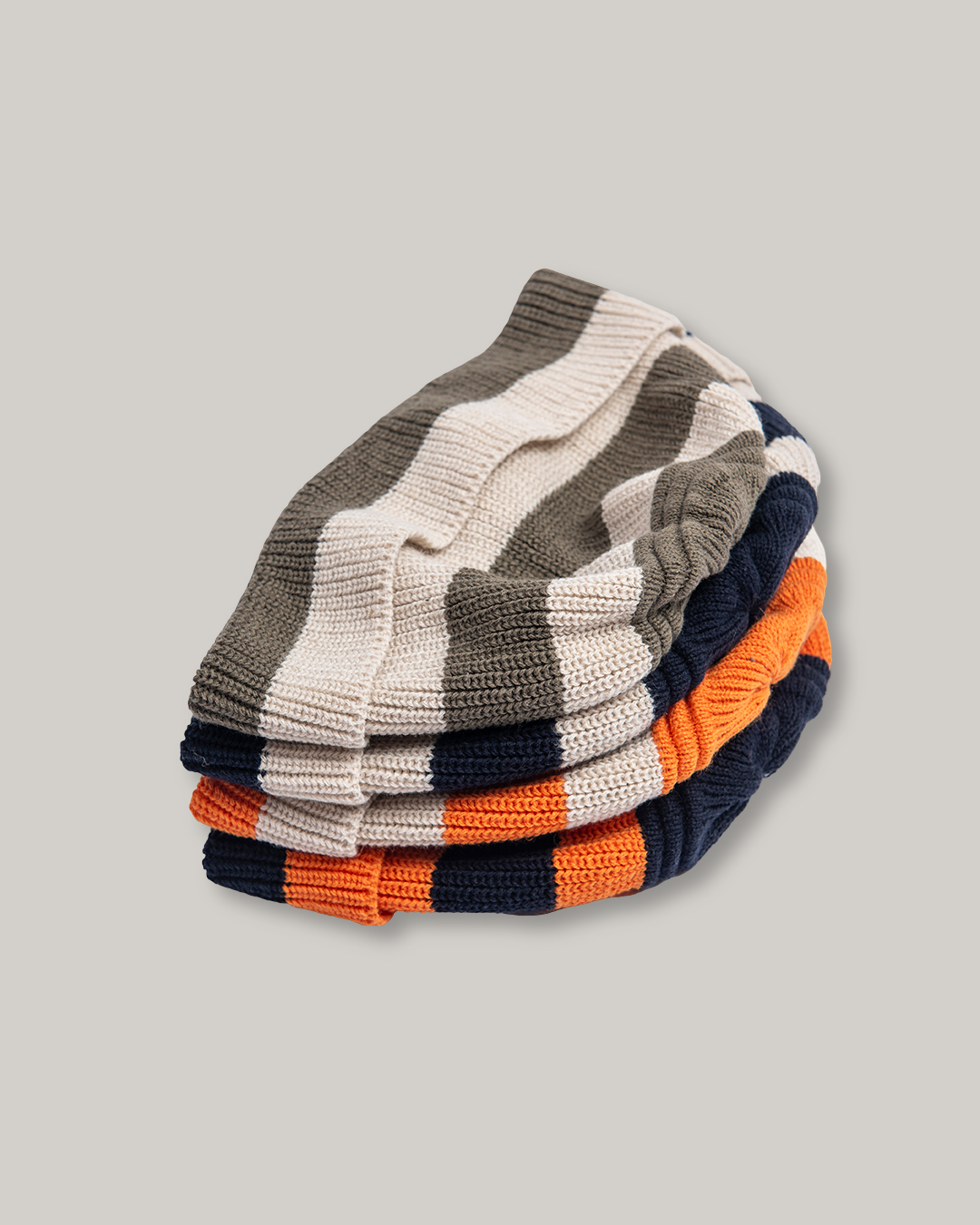 HEIMAT SIGNAL TRAWLER HAT - COTTON/ LINEN - RESCUE ORANGE/ SEASHELL