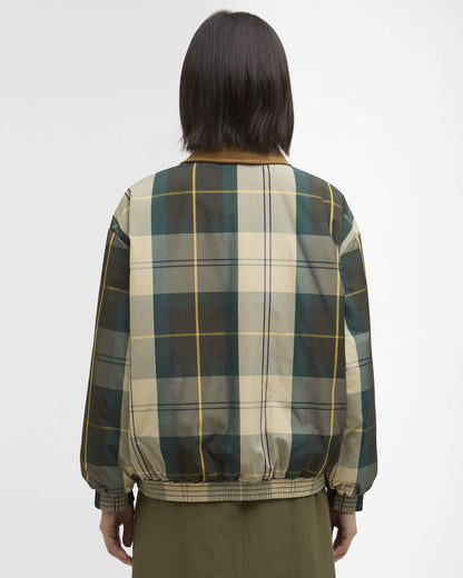BARBOUR MAUREEN REVERSIBLE CASUAL JACKET - BURNT OLIVE