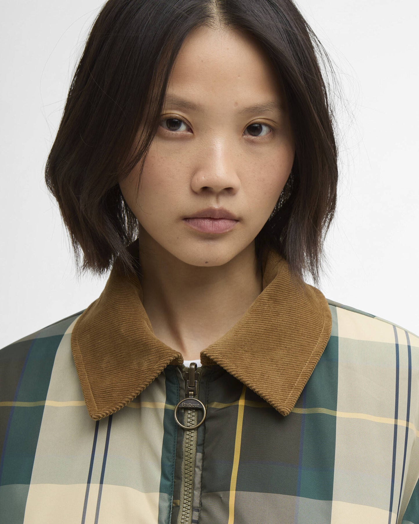 BARBOUR MAUREEN REVERSIBLE CASUAL JACKET - BURNT OLIVE