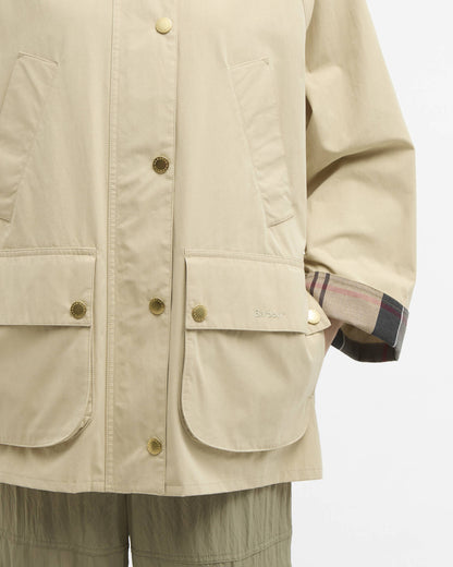 BARBOUR GLYNIS CASUAL JACKET - PALE KHAKI