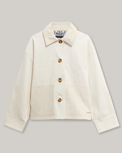 BARBOUR CLOVERDALE CASUAL JACKET - NEUTRAL