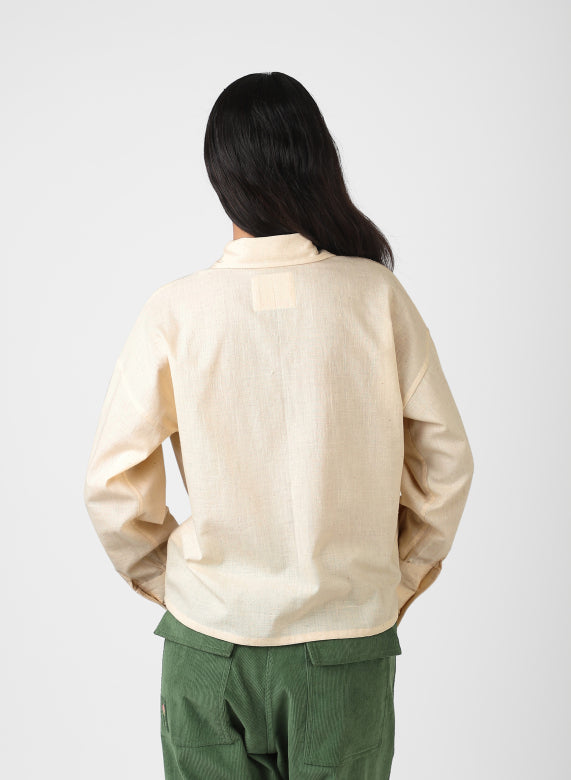KARDO WOMEN'S LEAH SHIRT - NATURAL