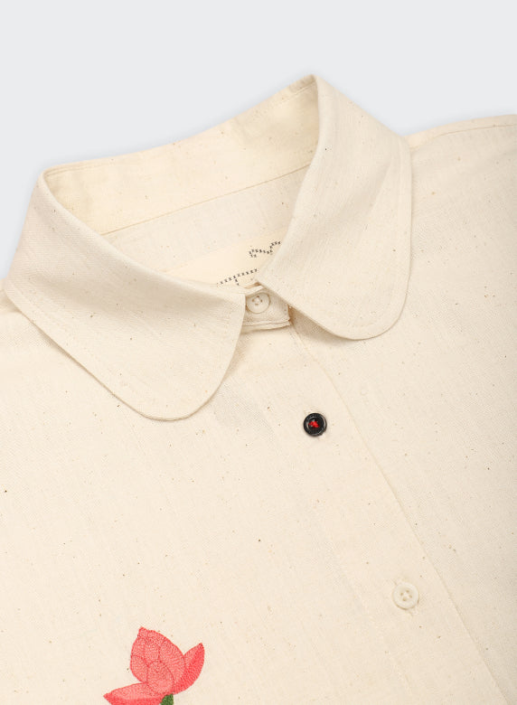 KARDO WOMEN'S LEAH SHIRT - NATURAL
